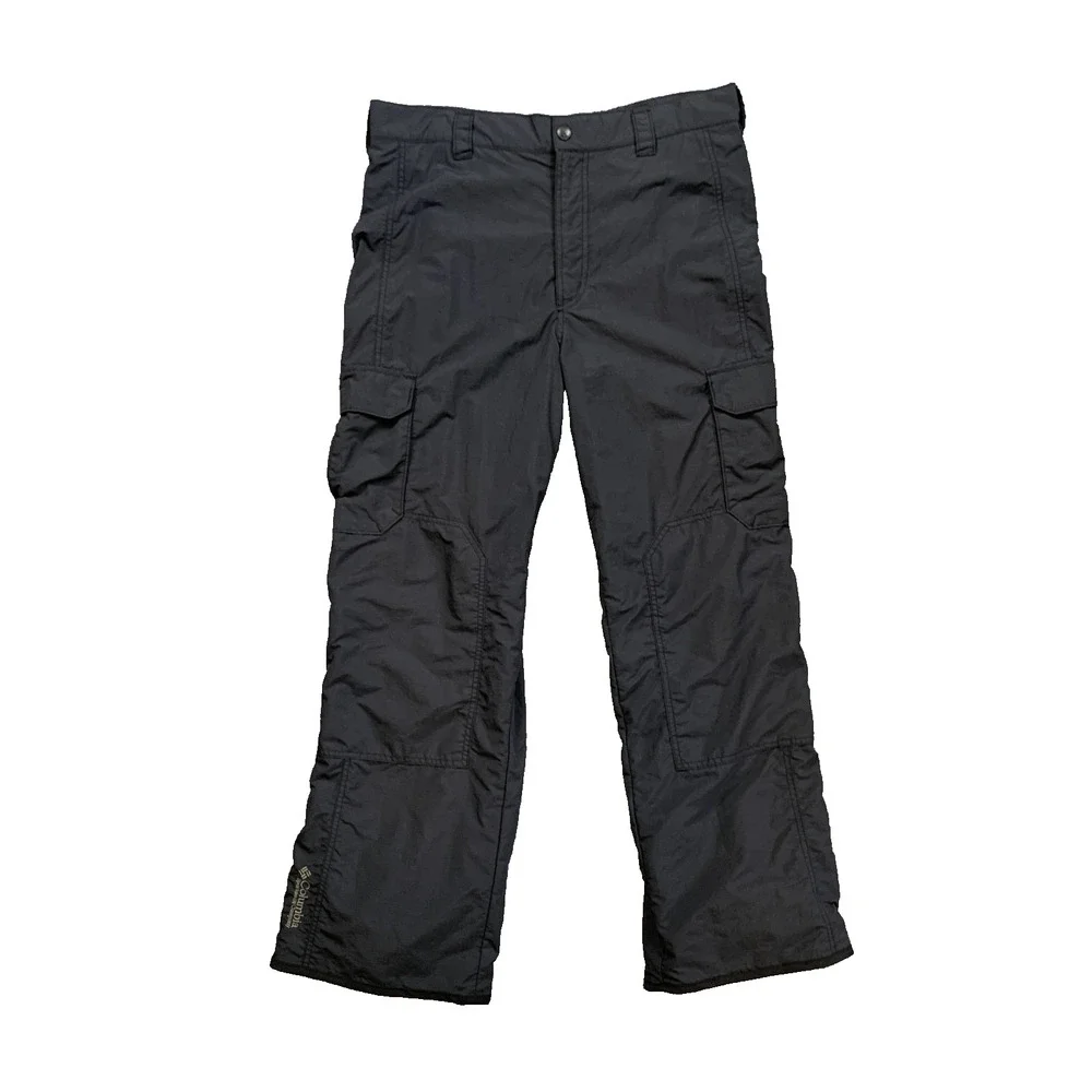 Columbia Snowboarding Pants Mens M Medium Black Nylon Inner Lined Ski Snow
